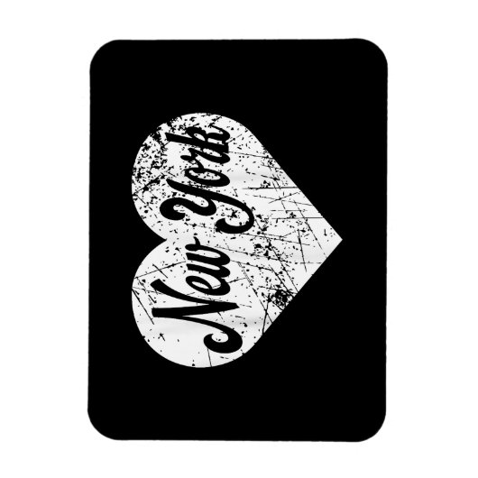 New York Heart Magneet (Verticaal)