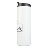 New York, Heart, Manhattan, Cool Thermosbeker (Geroteerd rechts)