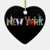 New York Heart Ornament (Voorkant)