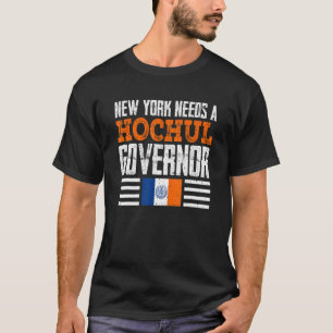 New York heeft een gouverneur van het Hochul Kathy T-shirt