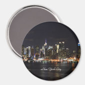 New York: Heldere lichten, City Lights Magneet (Voorkant / Achterkant)