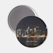 New York: Heldere lichten, City Lights Magneet (Voorkant / Achterkant)