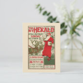 New York Herald Christmas Edition Briefkaart (Staand voorkant)
