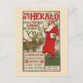 New York Herald Christmas Edition Briefkaart (Voorkant)
