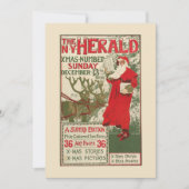 New York Herald Christmas Edition Feestdagenkaart (Voorkant)