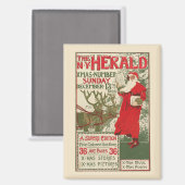  New York Herald Christmas Edition Magneet (Voorkant / Achterkant)