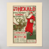 New York Herald Christmas Edition Poster (Voorkant)