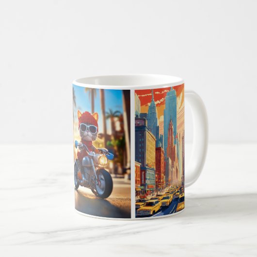 New York, het hart van de ambitie Koffiemok (Voorkant rechts)