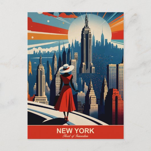 New York: het hart van innovatie Briefkaart (Voorkant)