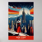 New York: het hart van innovatiereizen Poster (Voorkant)