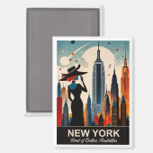 New York: het land van de eindeloze mogelijkheden Magneet (Voorkant / Achterkant)
