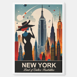 New York: het land van de eindeloze mogelijkheden Magneet