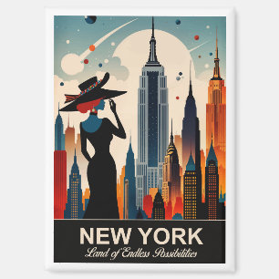 New York: het land van de eindeloze mogelijkheden Magneet