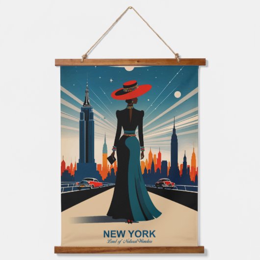 New York: het land van de natuurwonderen Hangend Wandkleed (Voorkant)