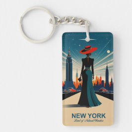 New York: het land van de natuurwonderen Sleutelhanger