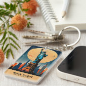 New York: het verhaal van het hart van Amerika Sleutelhanger (Voorkant Rechts)