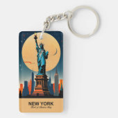 New York: het verhaal van het hart van Amerika Sleutelhanger (achterkant)