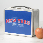 New York Hockey Empire - Blue Lunch Box (In situ)
