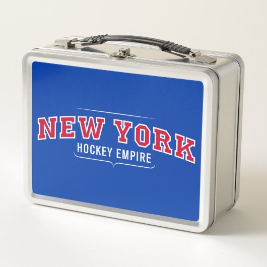 New York Hockey Empire - Blue Lunch Box (Voorkant)