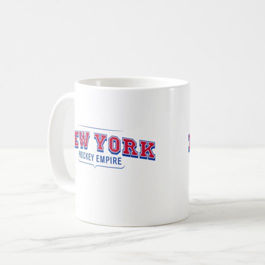 New York Hockey Empire Witte Mok (Voorkant links)