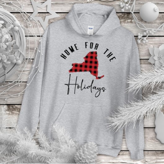 New York Holiday Buffalo Pset Home State Hoodie