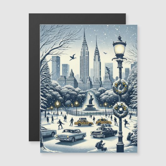 New York Holiday Elegance - Kerstmis (Voorkant / Achterkant)