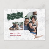 New York Holiday Moving Announcement Briefkaart (Voorkant)