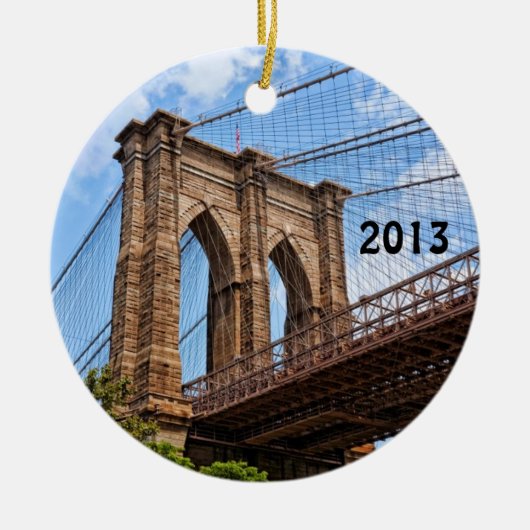 New York Holiday Ornament (Voorkant)