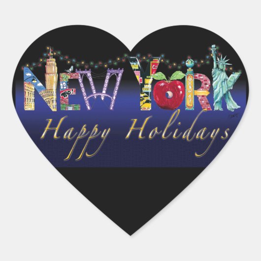 New York Holiday Sticker (Voorkant)