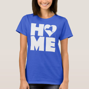 New York Home Heart State T-shirts