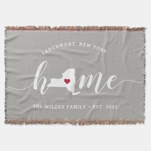 New York Home State Persoonlijk Deken (Voorkant)