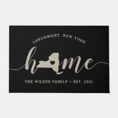 New York Home State Persoonlijk Deurmat (Voorkant)