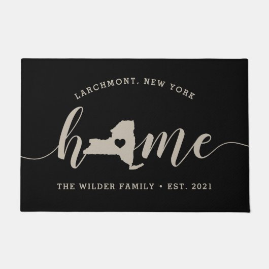 New York Home State Persoonlijk Deurmat (Voorkant)