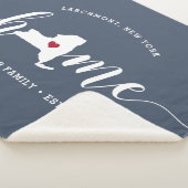 New York Home State Persoonlijk Sherpa Deken (3/4)