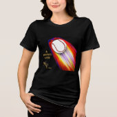 NEW YORK HONKBAL Tri-Blend SHIRT (Voorkant)