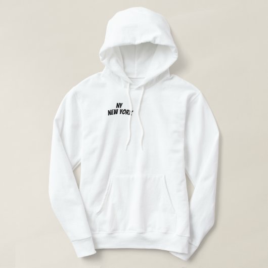 new york hoodie (Design voorkant)