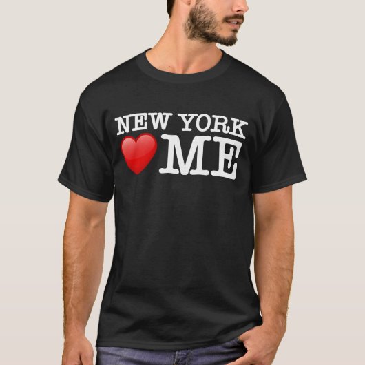 New York houdt van me, NYC fan T-shirt (Voorkant)