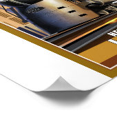 New York Hudson Loco Poster (Hoek)