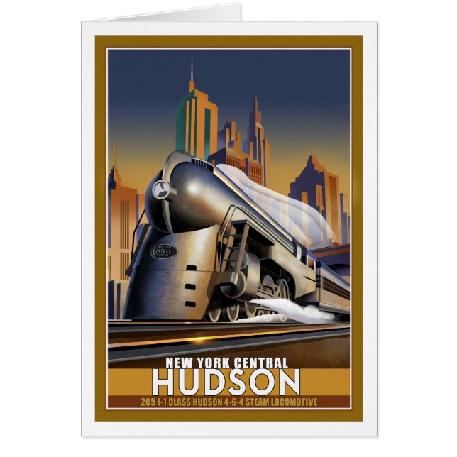 New York Hudson Streamline locomotief (Voorkant)