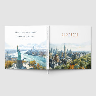 New York Huwelijk Gastenboek