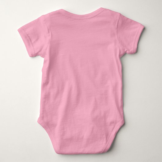 New York Icon Design Baby Jersey Bodysuit (Achterkant)