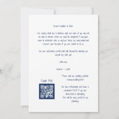 New York Iconic Building Cute Cityscape Wedding Save The Date (Achterkant)