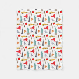 New York Icons Fleece Deken