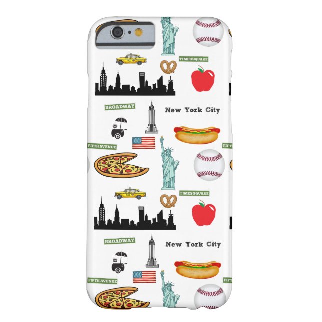 New York Icons Patroon door Orchard Three Case-Mate iPhone Case (Achterkant)