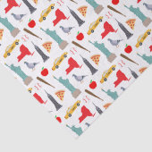 New York Icons Tissuepapier (Detail)