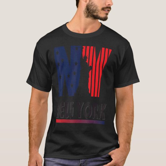 New York Idea Cool American Flag T-shirt (Voorkant)