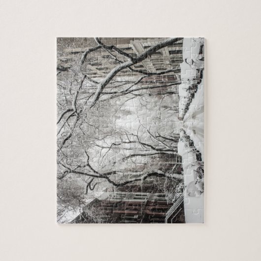 New York in de winter Legpuzzel (Verticaal)