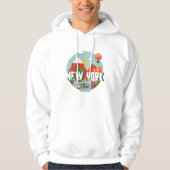 New York in design Hoodie (Voorkant)