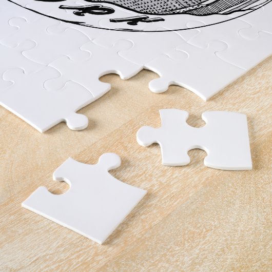 New York in een glazen bol Legpuzzel (Zijkant)