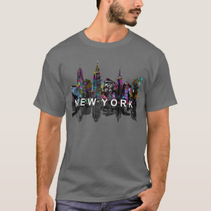 New York in graffiti T-shirt